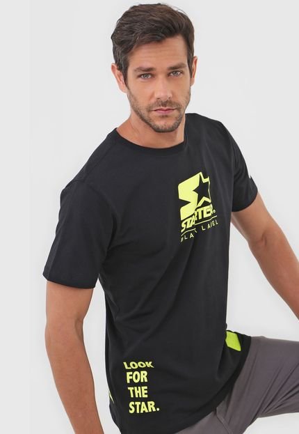 Camiseta S Starter Black Label Preta - Marca S Starter