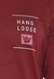 Camiseta Hang Loose Live Vinho - Marca Hang Loose