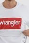 Moletom Flanelado Fechado Wrangler Logo Branco - Marca Wrangler