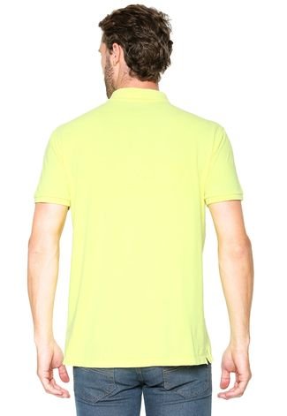 Camisa Polo Ellus Slim Amarela
