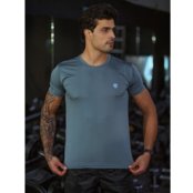 Volgatte - Camiseta Camisa Dry Fit UV Treino Academia Corrida Dia a Dia Cor Cinza - Marca VOLGATTE