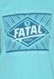 Regata Fatal Surf Aloha Azul - Marca Fatal Surf