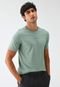 Camiseta Calvin Klein Jeans Reta Logo Verde - Marca Calvin Klein Jeans