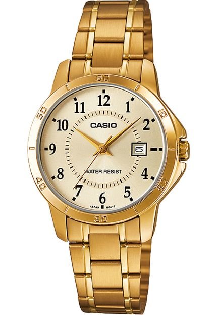 Relógio Casio LTPV004G9BUDF Dourado - Marca Casio