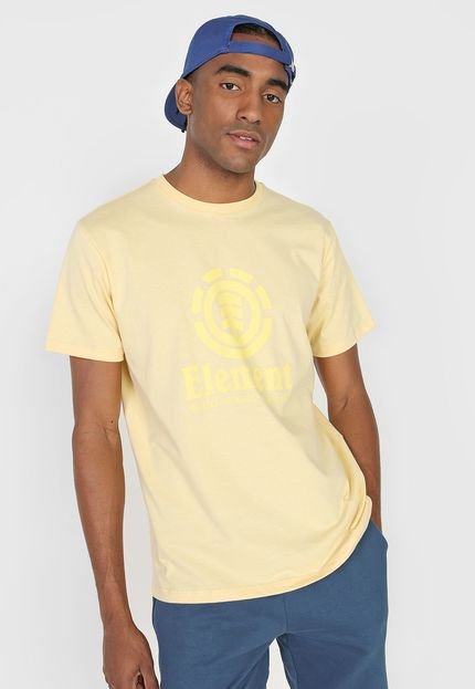 Camiseta Element Vertical Amarela - Marca Element