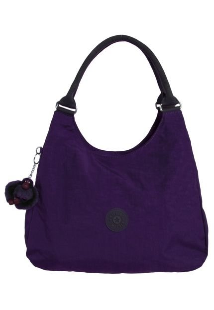 Bolsa Kipling Maxi Compartimentos Roxa - Marca Kipling