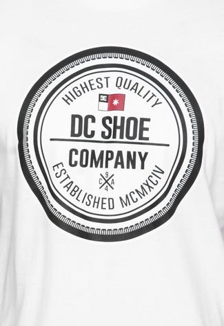 Camiseta DC Shoes Core Seal Branca