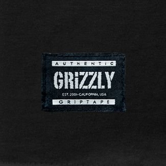 Camiseta Grizzly Landscape Preto