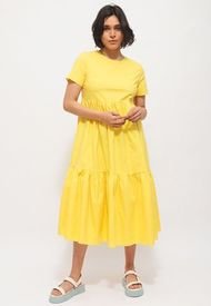 Vestido Glamorous Amarillo - Calce Holgado