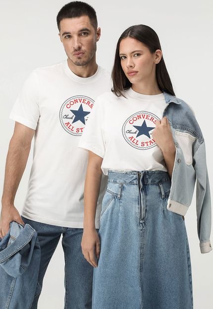 Camiseta Converse All Star Off-White - Marca Converse