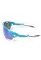 Óculos de Sol Oakley JawBreaker Azul/Branco - Marca Oakley