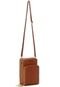 Bolsa Feminina Porta Celular Shoulder Bag Star Shop Transversal Carteira Marrom - Marca STAR SHOP