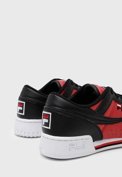 Zapatos fila 2025 color mostaza roja