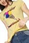 Camiseta FiveBlu Florida Amarela - Marca FiveBlu