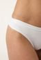 Calcinha Calvin Klein Underwear Fio Dental Microfibra Soft Touch Branca - Marca Calvin Klein Underwear