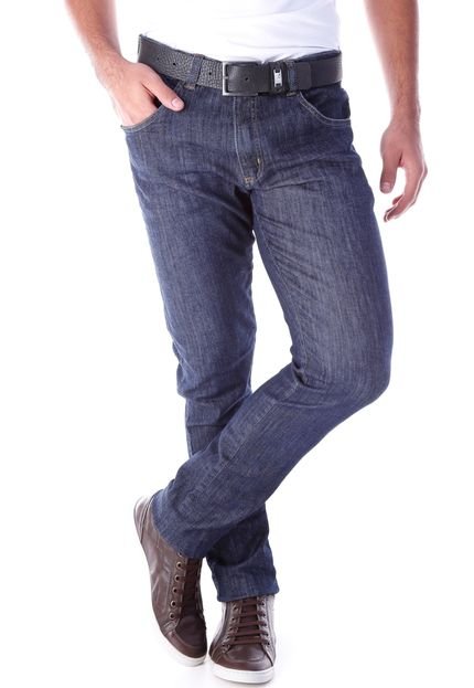 Calça Jeans Skinny Estonada 5 Bolsos Blue Black Traymon 2185 - Marca Traymon