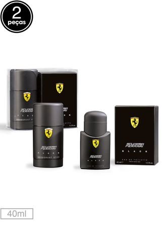 Kit Perfume Ferrari Black 40ml