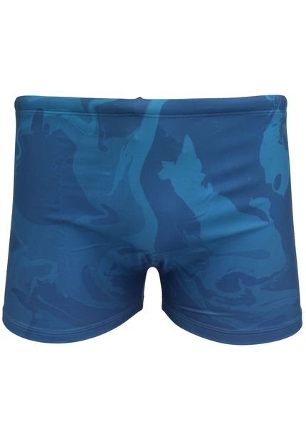 Sunga Quiksilver Boxer Highline Bullseye Azul - Marca Quiksilver