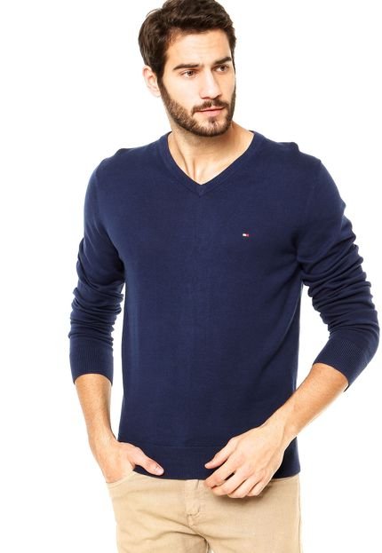 Suéter Tommy Hilfiger Pacific Azul - Marca Tommy Hilfiger