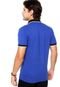 Camisa Polo Forum Muscle Contraste Azul - Marca Forum