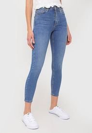 Jeans Topshop WS Jamie Jean In Mid Azul - Calce Skinny