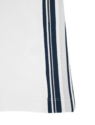 Polo Nautica Masculina Lateral Blue Grosgrain Branca