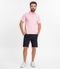 Camisa Polo Masculina Em Cotton Dimatro Rosa - Marca Diametro