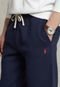 Calça de Moletom Polo Ralph Lauren Jogger Amarração Azul-Marinho - Marca Polo Ralph Lauren