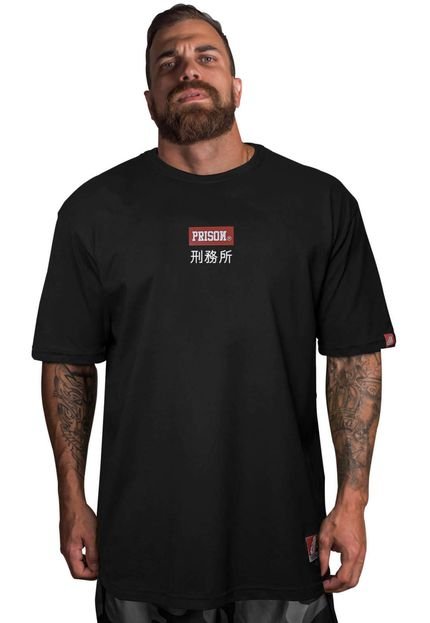Camiseta Prison streetwear Preta - Marca Prison