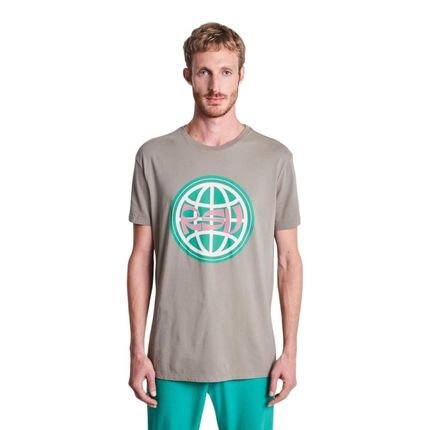 Camiseta Estampada Rsv Globe Reserva Verde - Marca Reserva