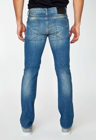 Calça Jeans Calvin Klein Jeans Reta Puid Azul