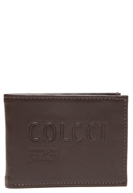 Carteira Couro Colcci Logo Marrom - Marca Colcci