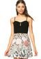 Vestido Sommer Floral Preto - Marca Sommer