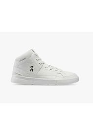 Zapatillas THE ROGER Clubhouse Mid On Running Mujer All White