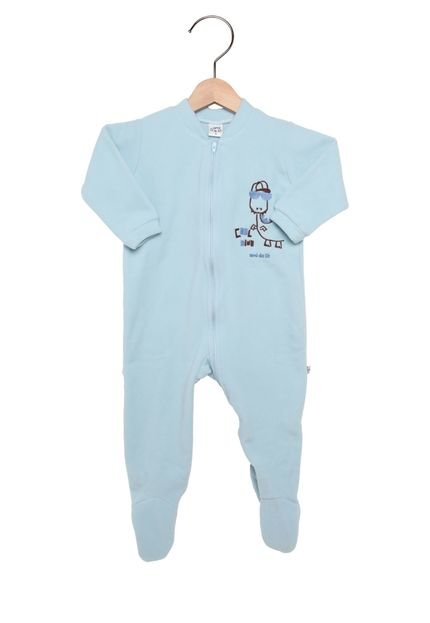 Pijama Ami de Lit Longo Menino Azul - Marca Ami de Lit