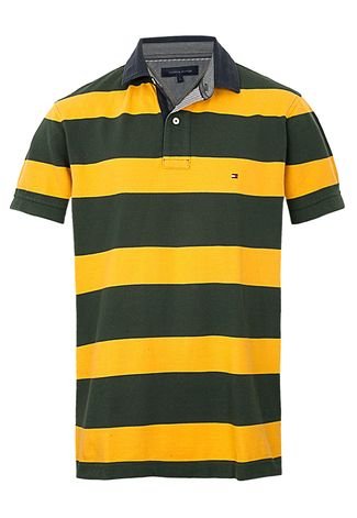 Camisa Polo Tommy Hilfiger Basic Verde
