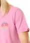 Camiseta Element Seal Gradient Rosa - Marca Element