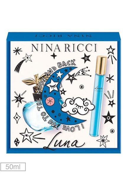 Kit Perfume Luna Nina Ricci 50ml - Marca Nina Ricci