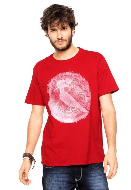 Camiseta Reserva Pica Pau Madeira Vermelha - Marca Reserva