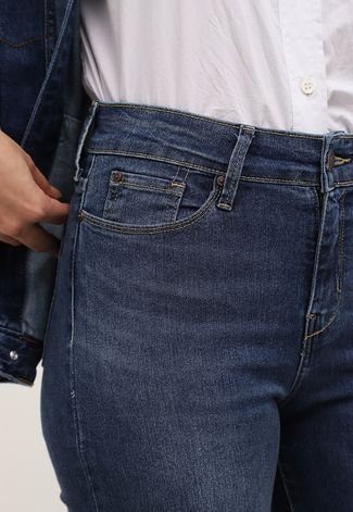 Calça Jeans Levis Skinny Modern Signature Azul