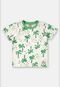 Camiseta Manga Curta Estampada Up Baby Verde - Marca Up Baby