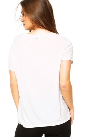Blusa Calvin Klein Jeans Renda Branca/Preta