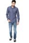 Camisa Colcci Check Azul - Marca Colcci