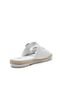 Rasteira Birken Comfortflex Fivelas Branco - Marca Comfortflex