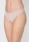 Calcinha Calvin Klein Underwear Biquíni Sem Costura Lisa Bege - Marca Calvin Klein Underwear