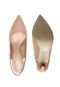 Scarpin Couro Dumond Salto Fino Nude - Marca Dumond