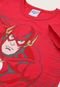 Camiseta Infantil Kamylus Flash Vermelha - Marca Kamylus
