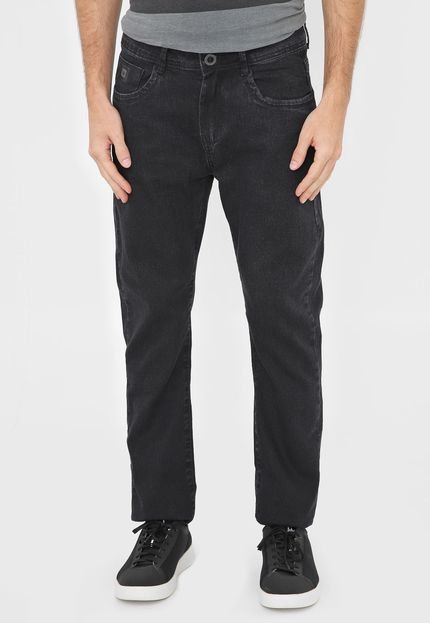 Calça Jeans Hang Loose Slim Dark Preta - Marca Hang Loose