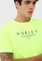 Camiseta Hurley Neon Amarela - Marca Hurley