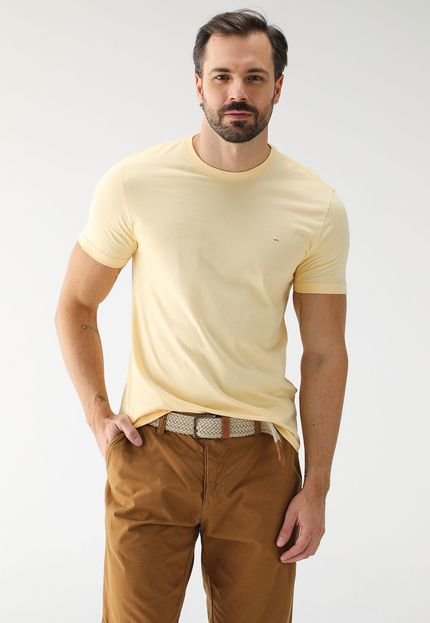 Camiseta Aramis Slim Mini Icon Amarela - Marca Aramis